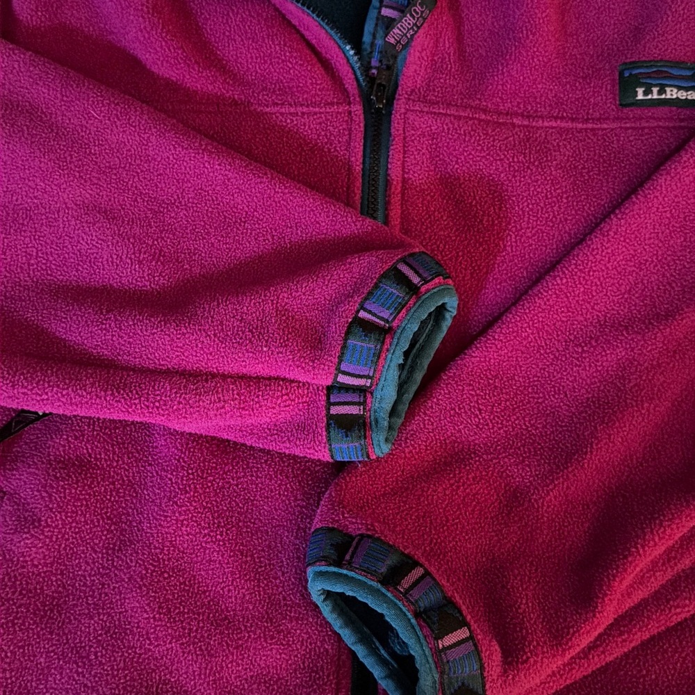Vintage L.L. Bean womens Vibrant fuschia 1970s